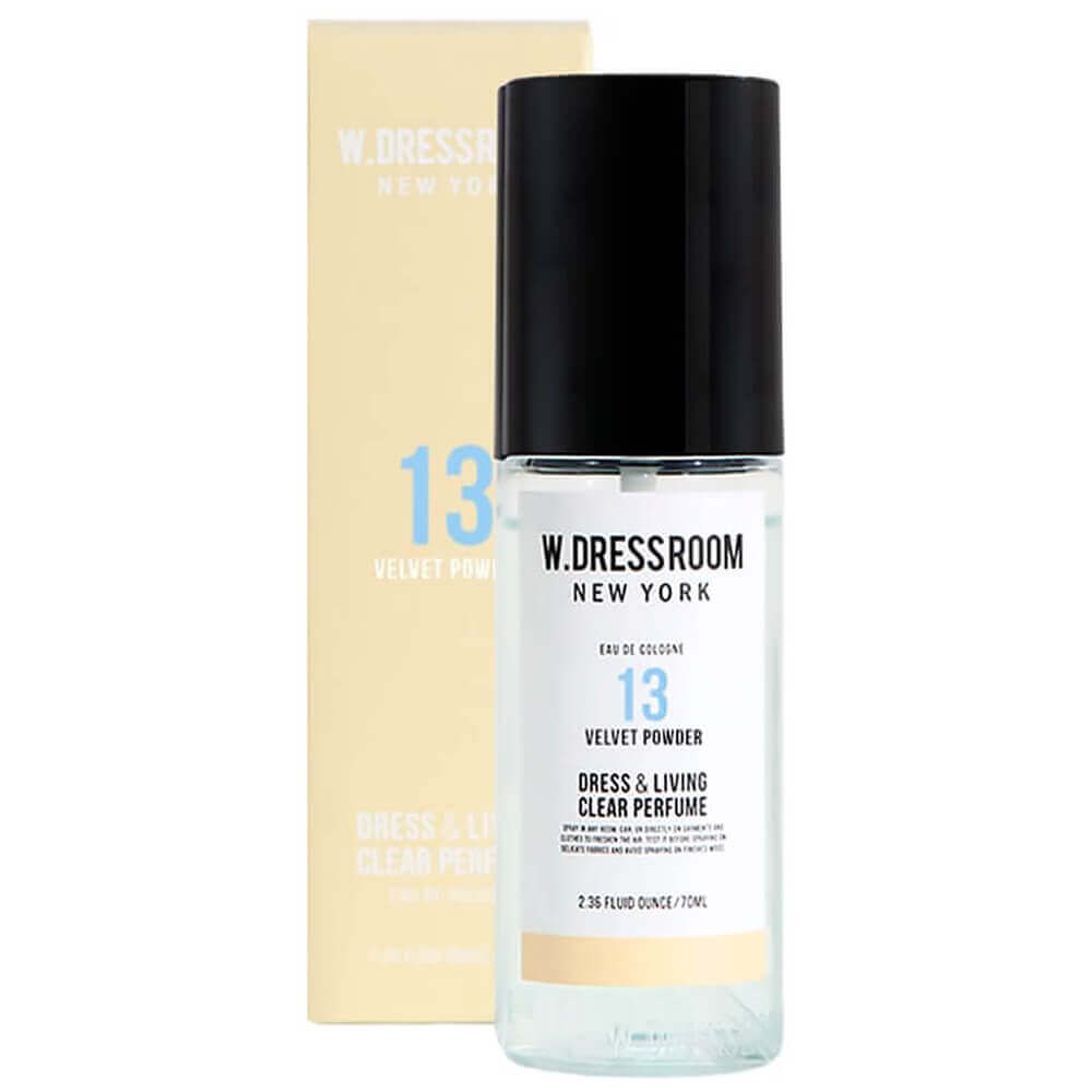 Парфюмированные спреи для одежды и дома W.Dressroom Dress & Living Clear Perfume №13 Velvet Powder