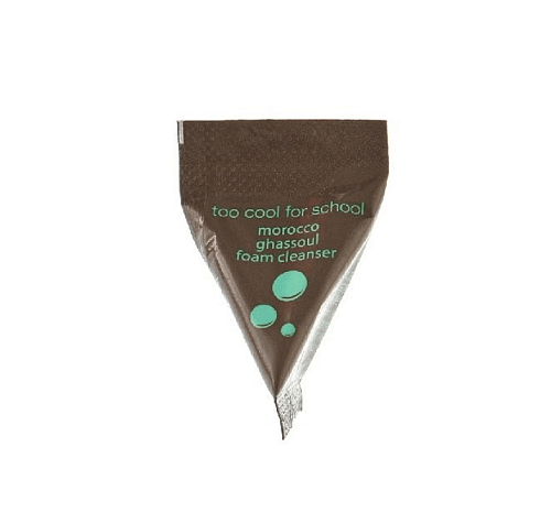 Миниатюра пенки для умывания с глиной Too Cool For School Morocco Ghassoul Foam Cleanser 3 гр