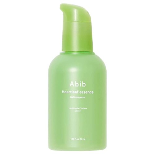 Успокаивающая эссенция с экстрактом хауттюйнии Abib Heartleaf Essence Calming Pump
