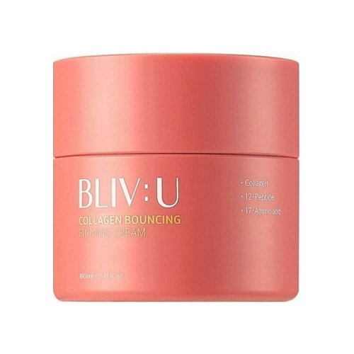 Коллагеновый крем для упругости кожи с пептидами BLIV:U Collagen Bouncing Firming Cream