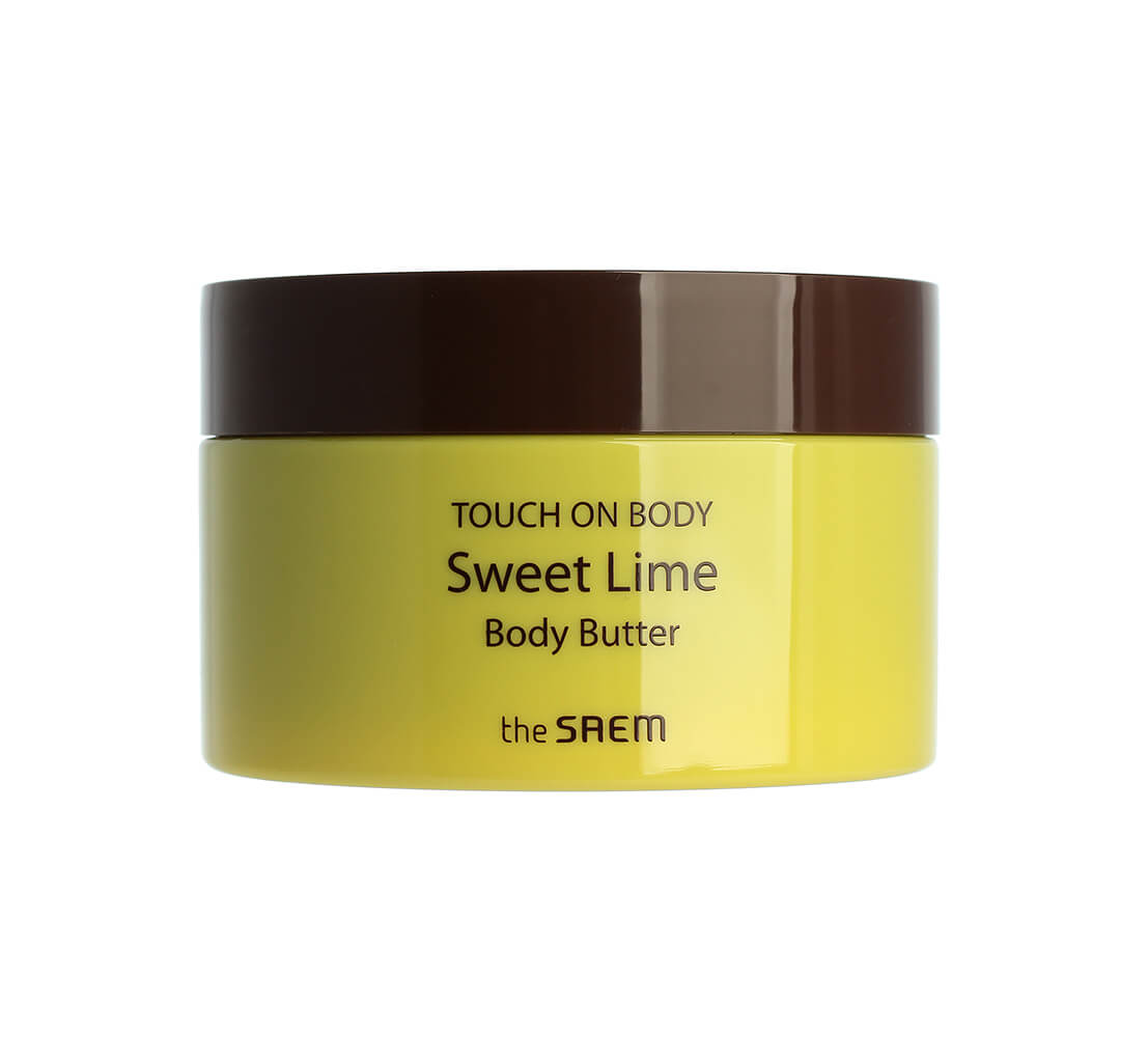 Увлажняющее масло-крем для тела с экстрактом лайма The Saem Touch On Body Sweet Lime Body Butter