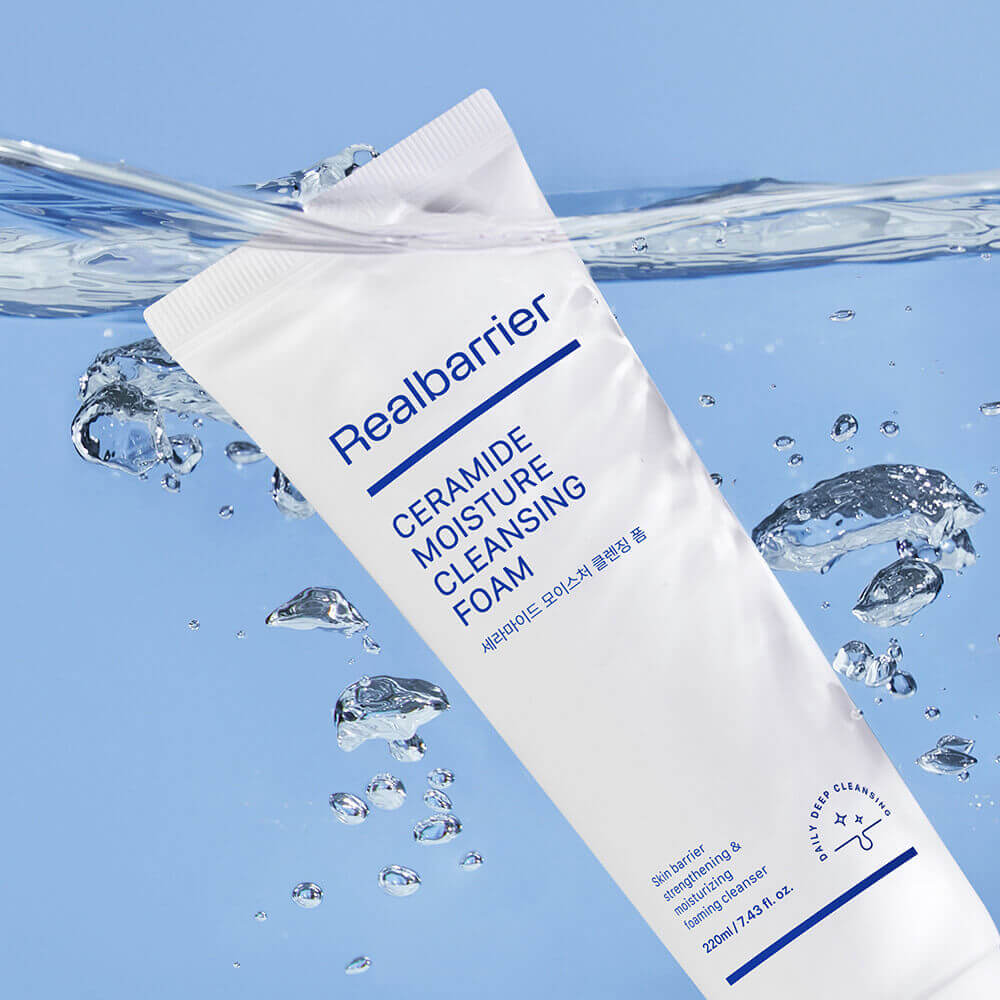 Увлажняющая пенка для умывания с церамидами Real Barrier Ceramide Moisture Cleansing Foam