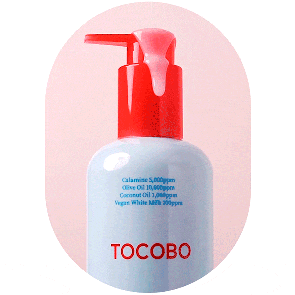 Гидрофильное масло для проблемной кожи с каламином Tocobo Calamine Pore Control Cleansing Oil