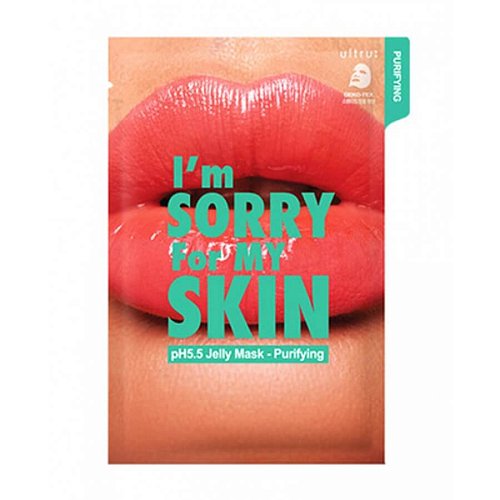 Очищающая маска с черным углем I'm Sorry For My Skin pH5.5 Jelly Mask-Purifying (Lips)