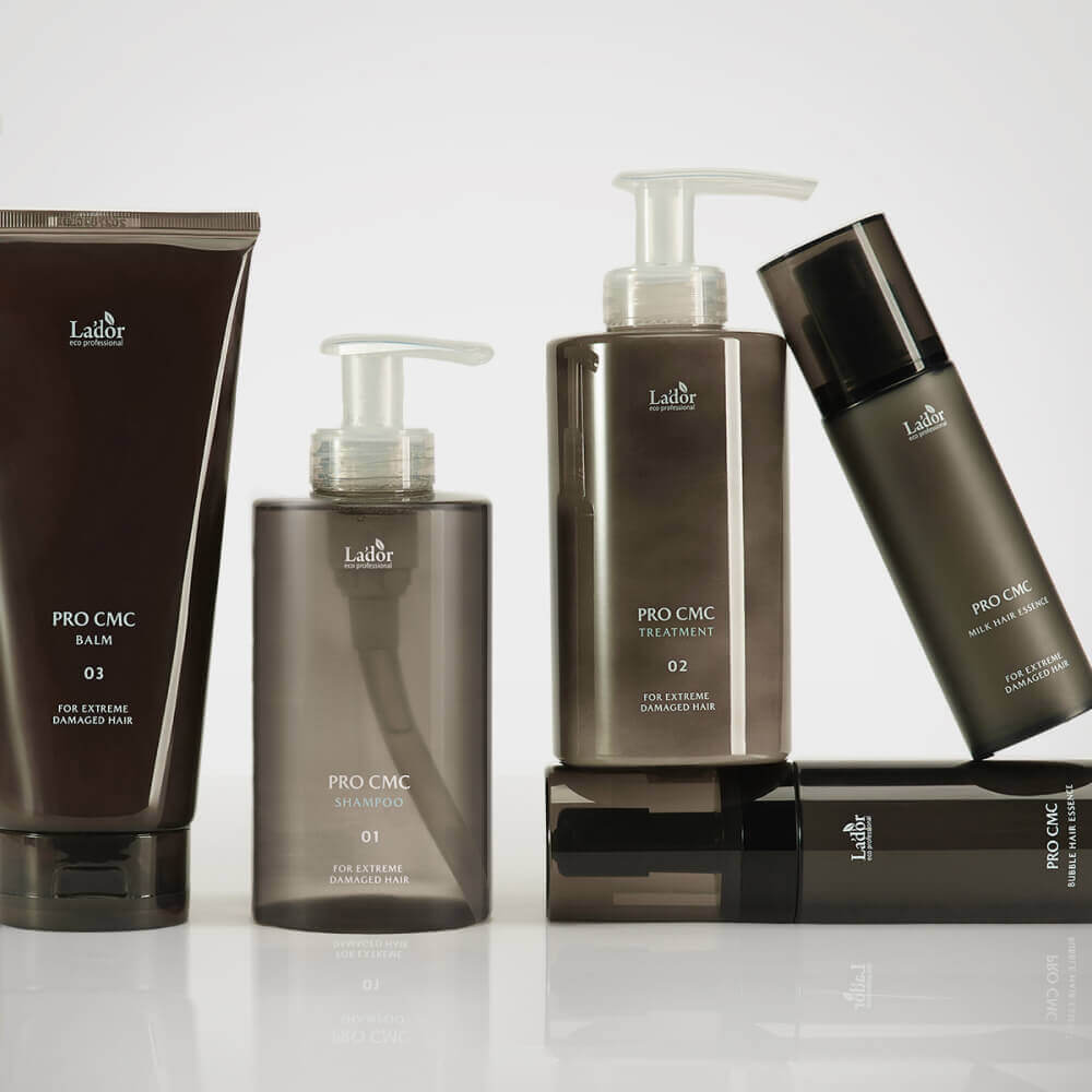 Восстанавливающий шампунь для повреждённых волос Lador PRO CMC Shampoo