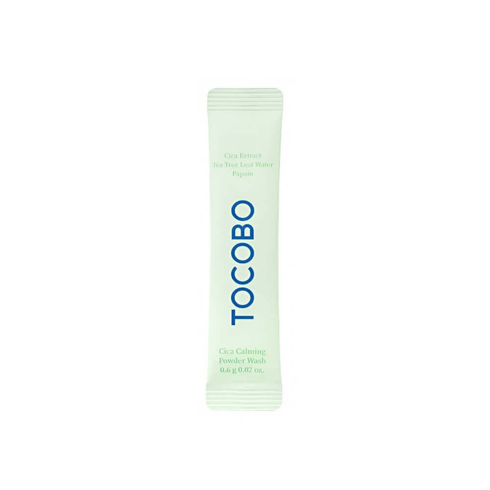 Энзимная пудра для чувствительной кожи с центеллой Tocobo Cica Calming Powder Wash 0,6 г