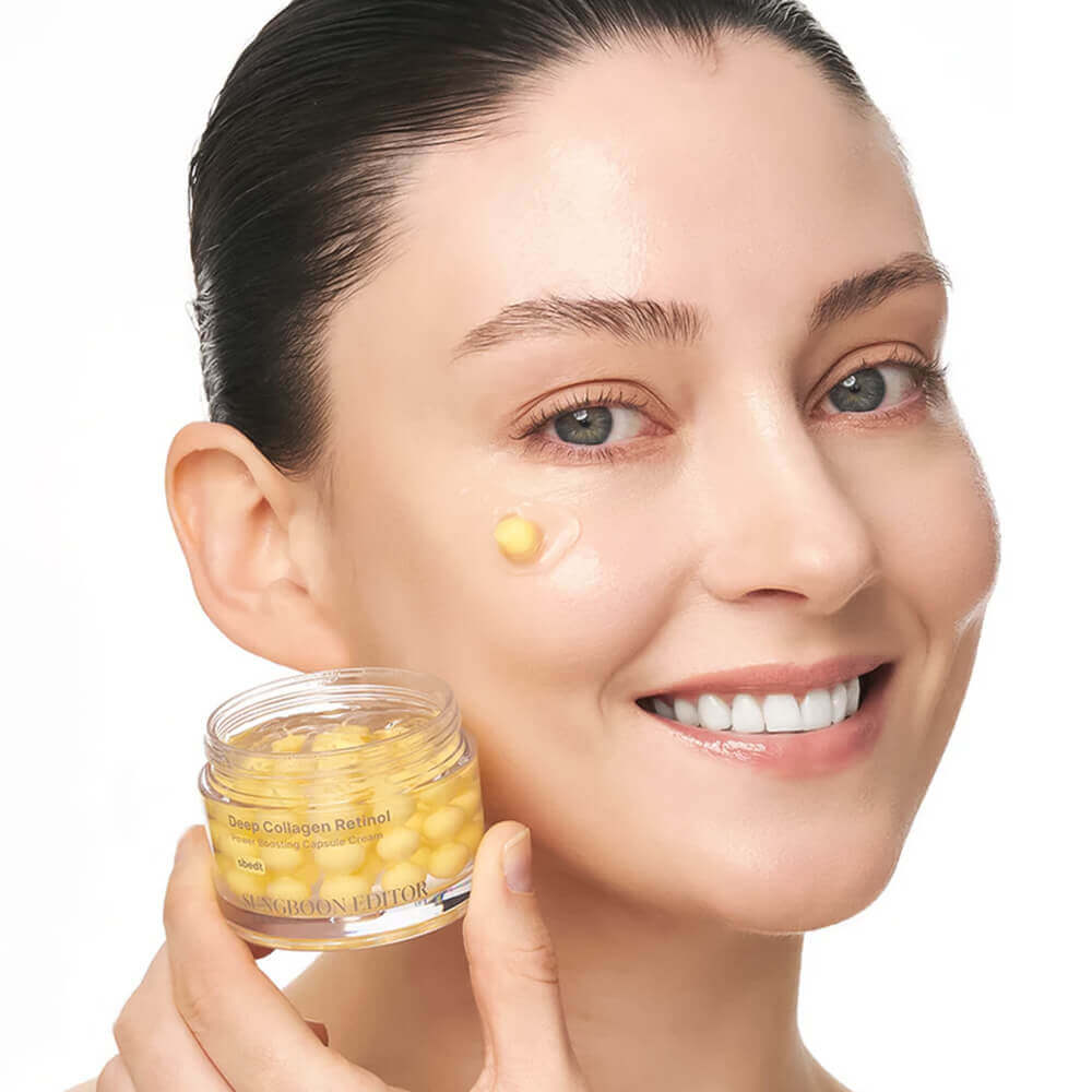 Капсульный крем с коллагеном и ретинолом Sungboon Editor Deep Collagen Retinol Power Boosting Capsule Cream