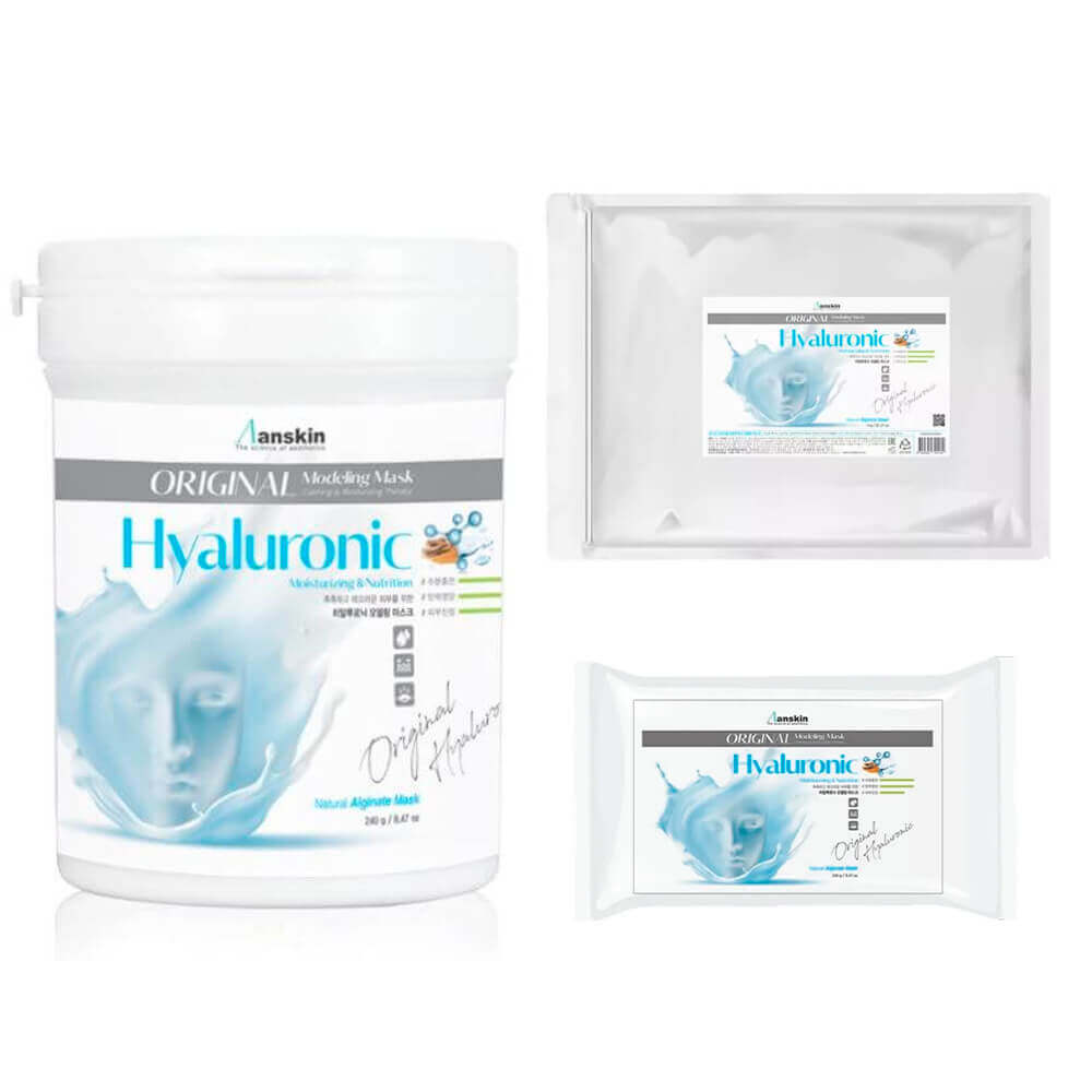 Альгинатная маска с гиалуроновой кислотой Anskin Hyaluronic Modeling Mask