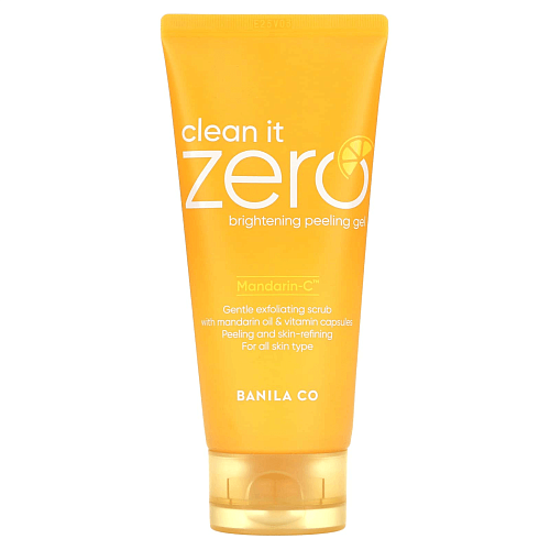 Пилинг-скраб с витамином С BANILA CO Peeling Gel Clean It Zero Brightening Mandarin-C