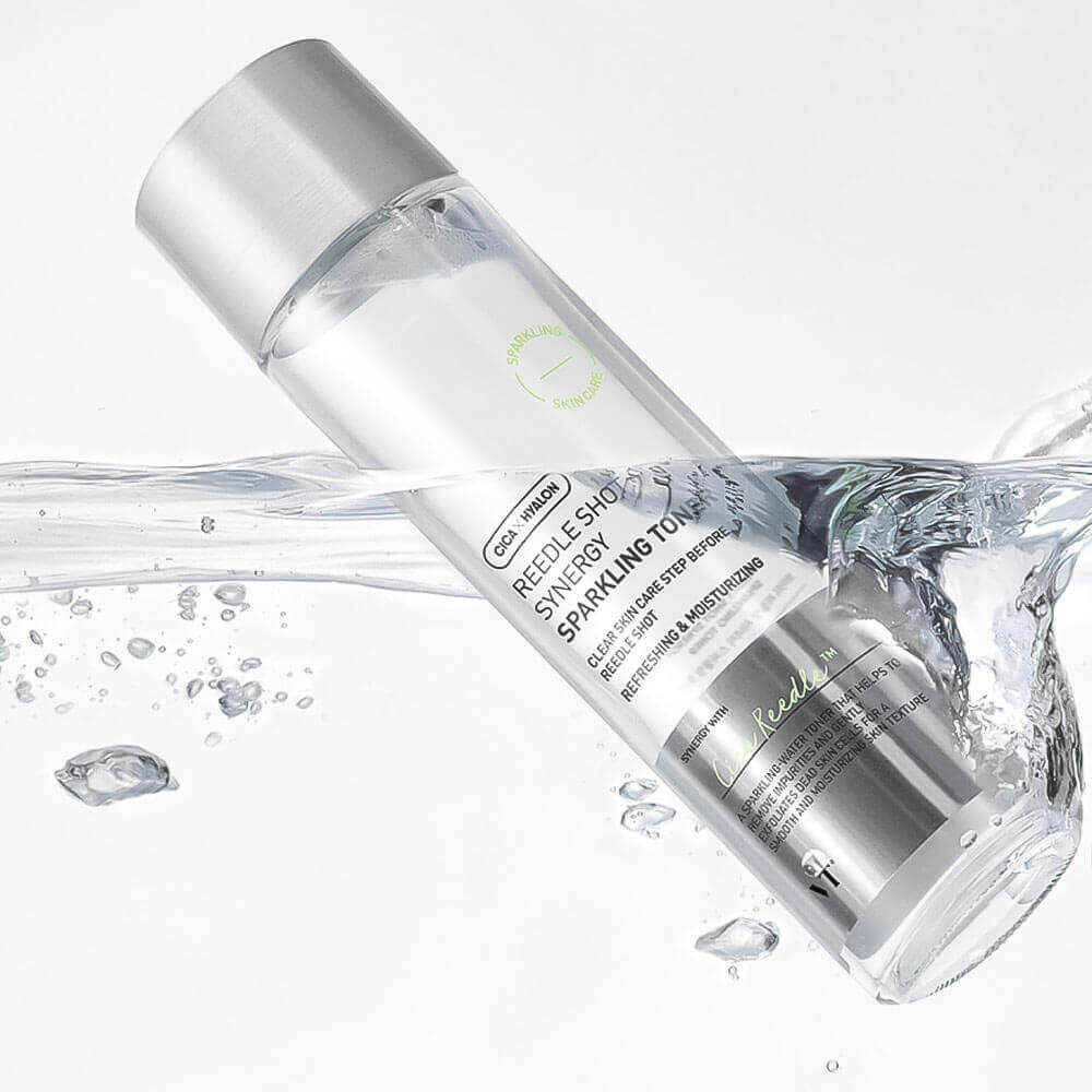 Тонер с микроиглами и газированной водой VT Cosmetics Reedle Shot Synergy Sparkling Toner