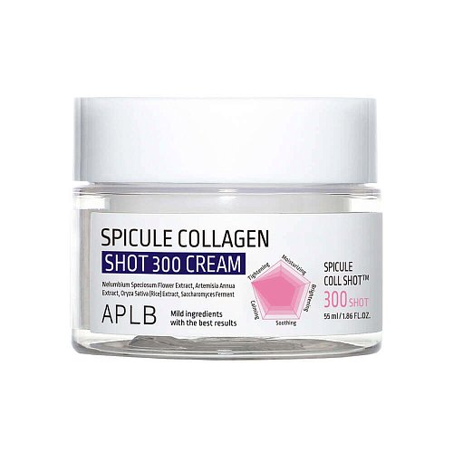 Разглаживающий крем с микроиглами и коллагеном APLB Spicule Collagen Shot 300 Cream