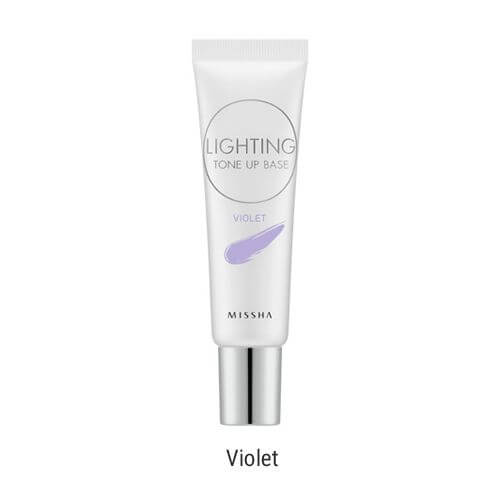 Корректирующая основа под макияж  MISSHA Lighting Tone Up Base SPF30 PA++ VIOLET