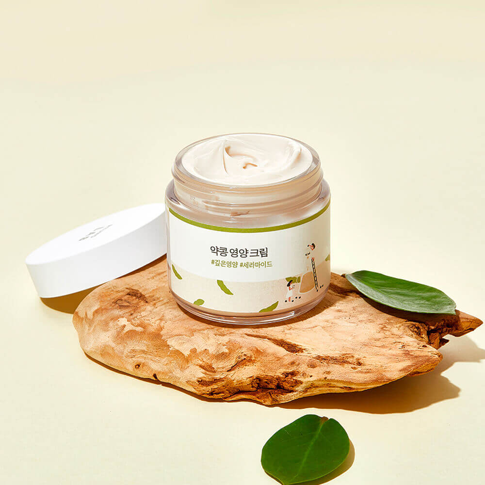 Питательный крем с чёрной соей Round Lab Soybean Nourishing Cream