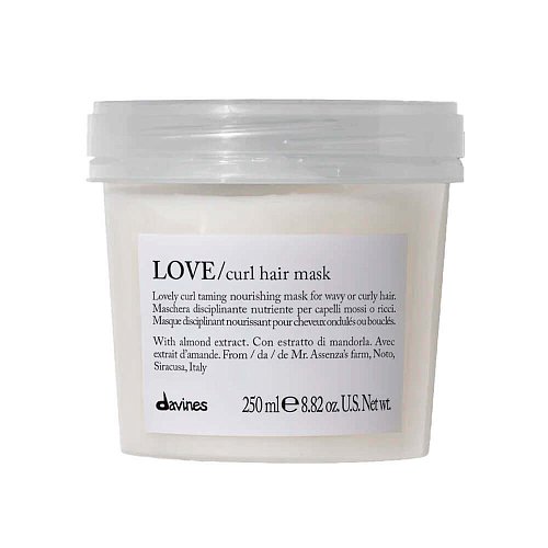 Маска для кудрявых и вьющихся волос с экстрактом миндаля Davines LOVE Curl Hair Mask