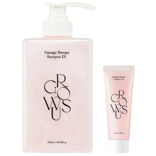 Восстанавливающий шампунь для повреждённых волос GROWUS Damage Therapy Shampoo EX