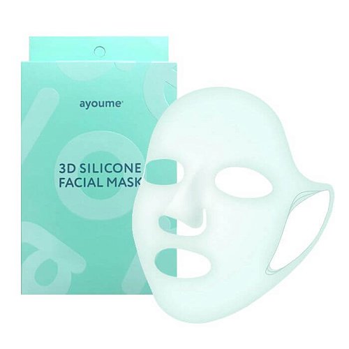 Силиконовая маска-фиксатор для косметических процедур Ayoume 3D Silicone Facial Mask