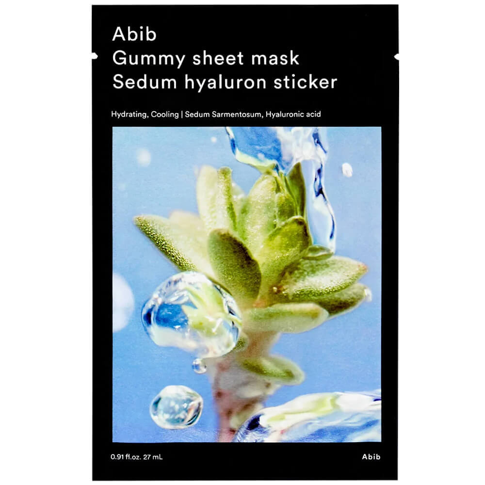 

Ультраувлажняющая маска с акваксилом Abib Gummy Sheet Mask Sedum Hyaluron Sticker
