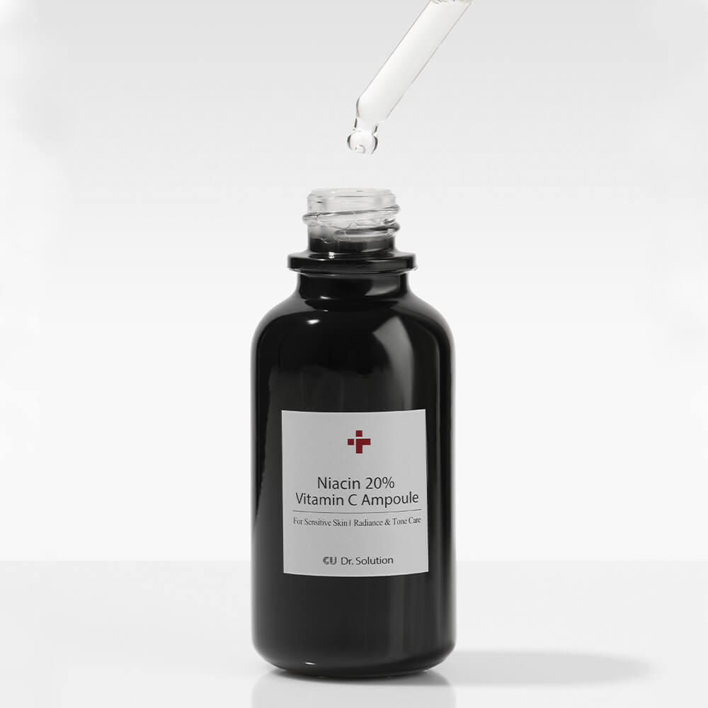 Антивозрастная ампула для ровного тона с ниацинамидом CUSKIN Dr.Solution Niacin 20% Vitamin C Ampoule