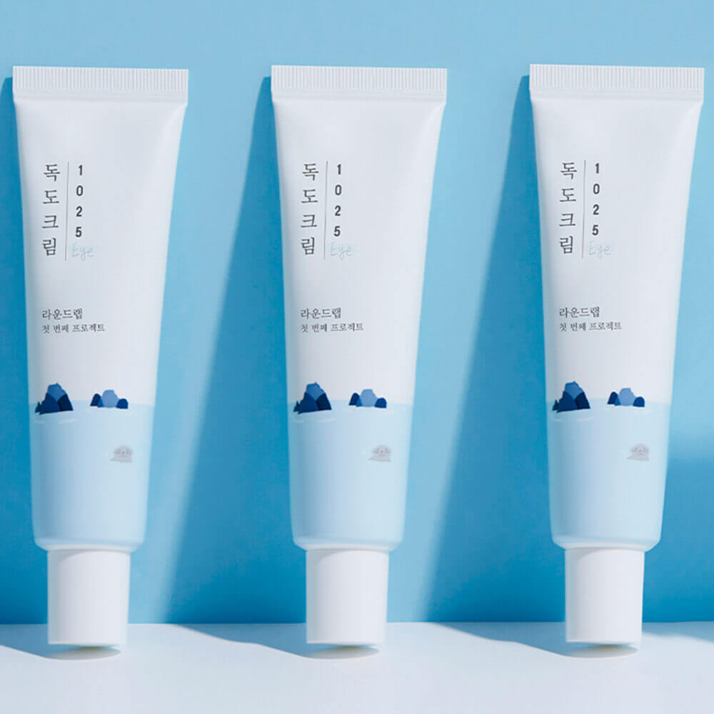 Увлажняющий крем для век с морской водой Round Lab Dokdo Eye Cream