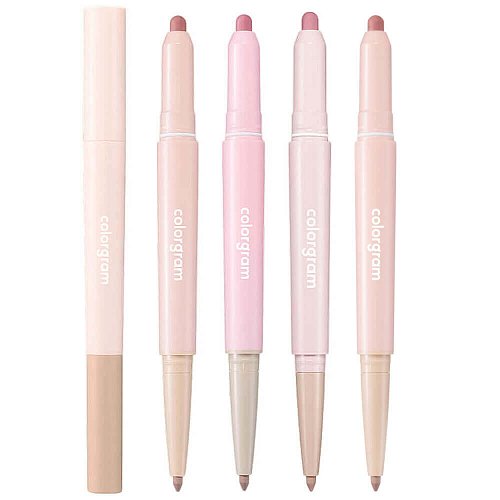 Двойной автоматический карандаш для губ colorgram All In One Over-Lip Maker
