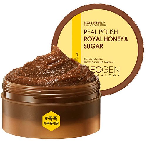 Питательный сахарный скраб с мёдом Neogen Dermalogy Real Polish Honey&Sugar