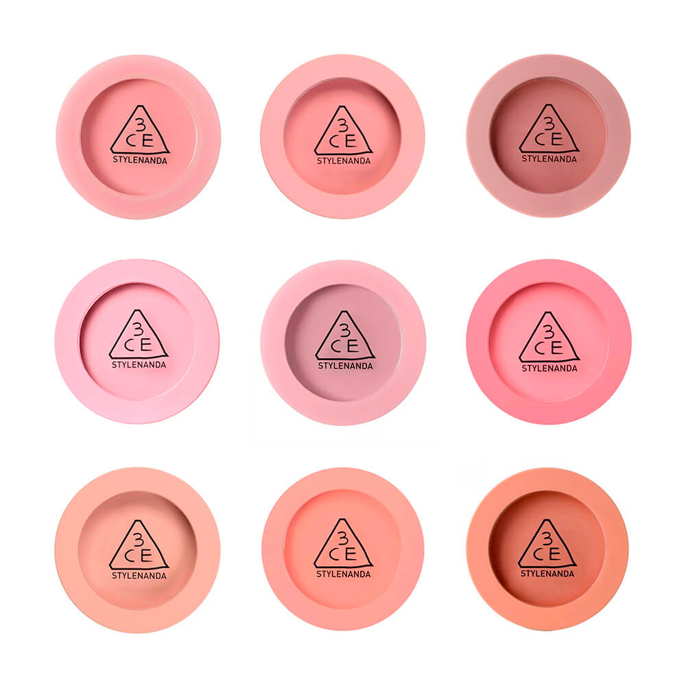 Матовые компактные румяна 3CE Mood Recipe Face Blush