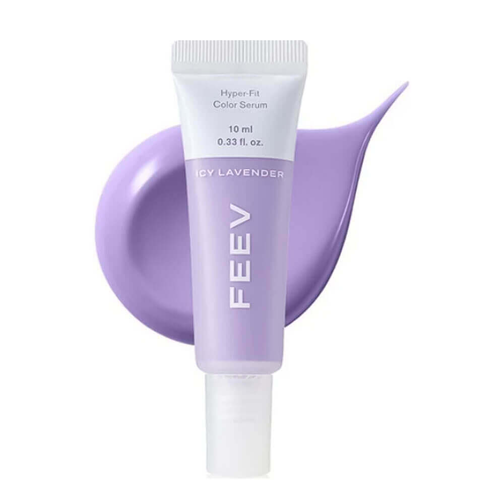 Универсальная цветная сыворотка-румяна в мини-формате FEEV Hyper-Fit Color Serum Mini Icy Lavender