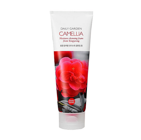 Пенки для умывания на основе натуральных экстрактов Holika Holika Daily Garden Cleansing Foam Camelia (Камелия)