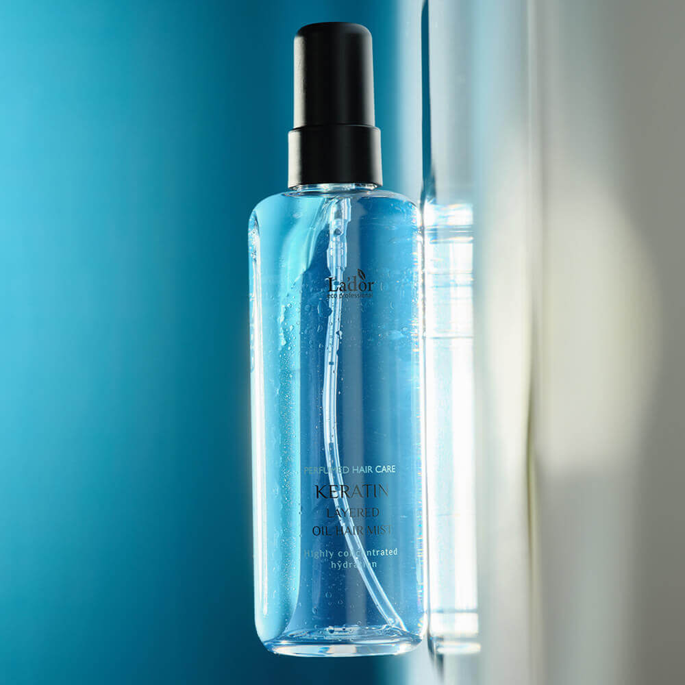 Двухфазный кератиновый мист с комплексом масел Lador Keratin Layered Oil Hair Mist
