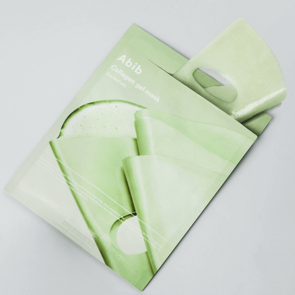 Гелевая маска с коллагеном и хауттюйнией Abib Collagen Gel Mask Heartleaf Jelly