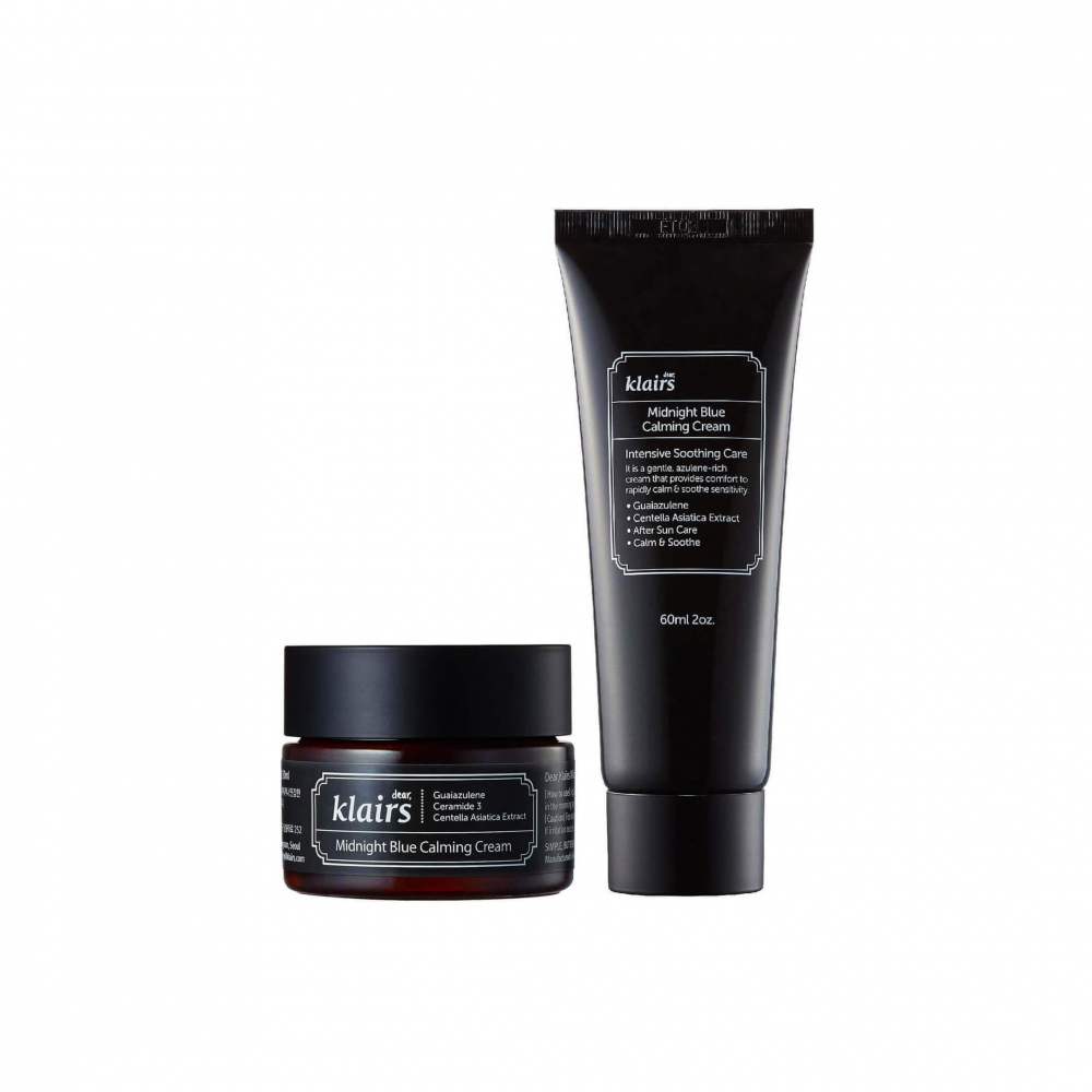 Успокаивающий ночной крем Dear, Klairs Midnight Blue Calming Cream