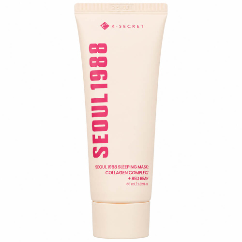 Ночная маска для лица с коллагеном K-SECRET Seoul 1988 Sleeping Mask: Collagen Complex 7 + Red Bean