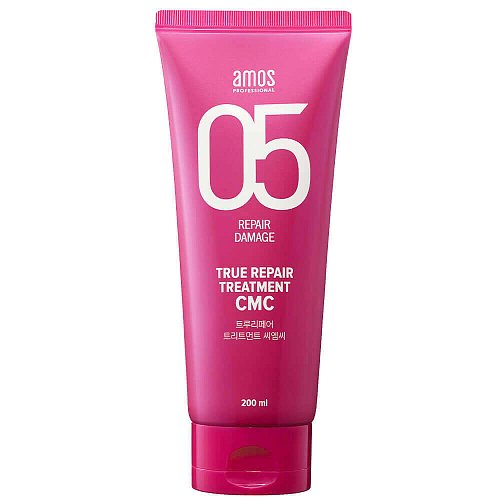 Питательная маска для восстановления волос Amos Professional True Repair Treatment CMC