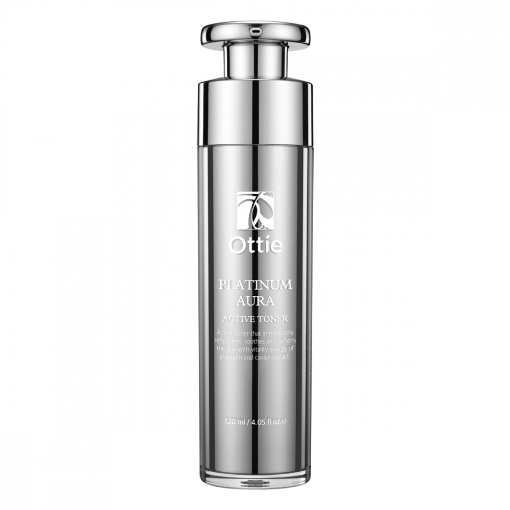 Премиум-тонер с платиной и икрой Ottie Platinum Aura Active Toner