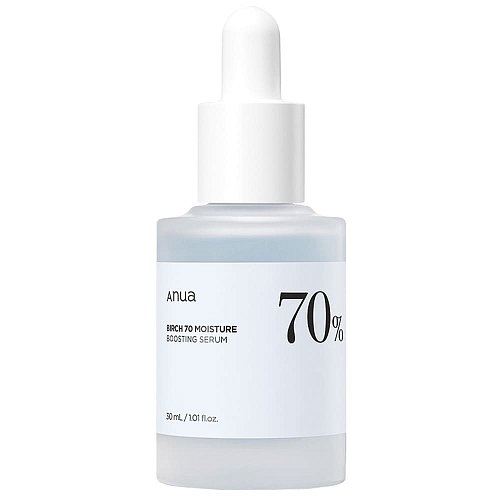 Увлажняющая cыворотка с берёзовым соком Anua Birch 70% Moisture Boosting Serum