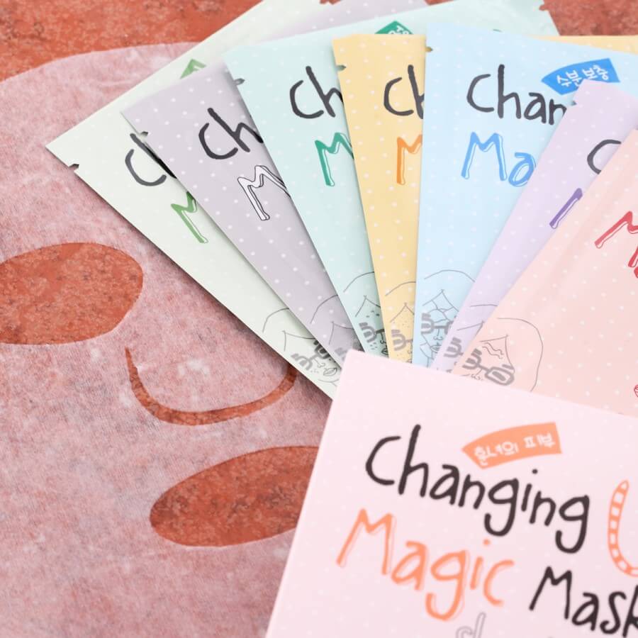 Набор тканевых экспресс-масок Tony Moly Changing U Magic Sheet Box