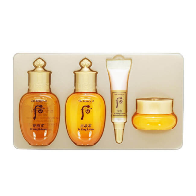 Премиум-набор миниатюр для зрелой кожи The History of Whoo Gongjinhyang 4 Special Gift Set