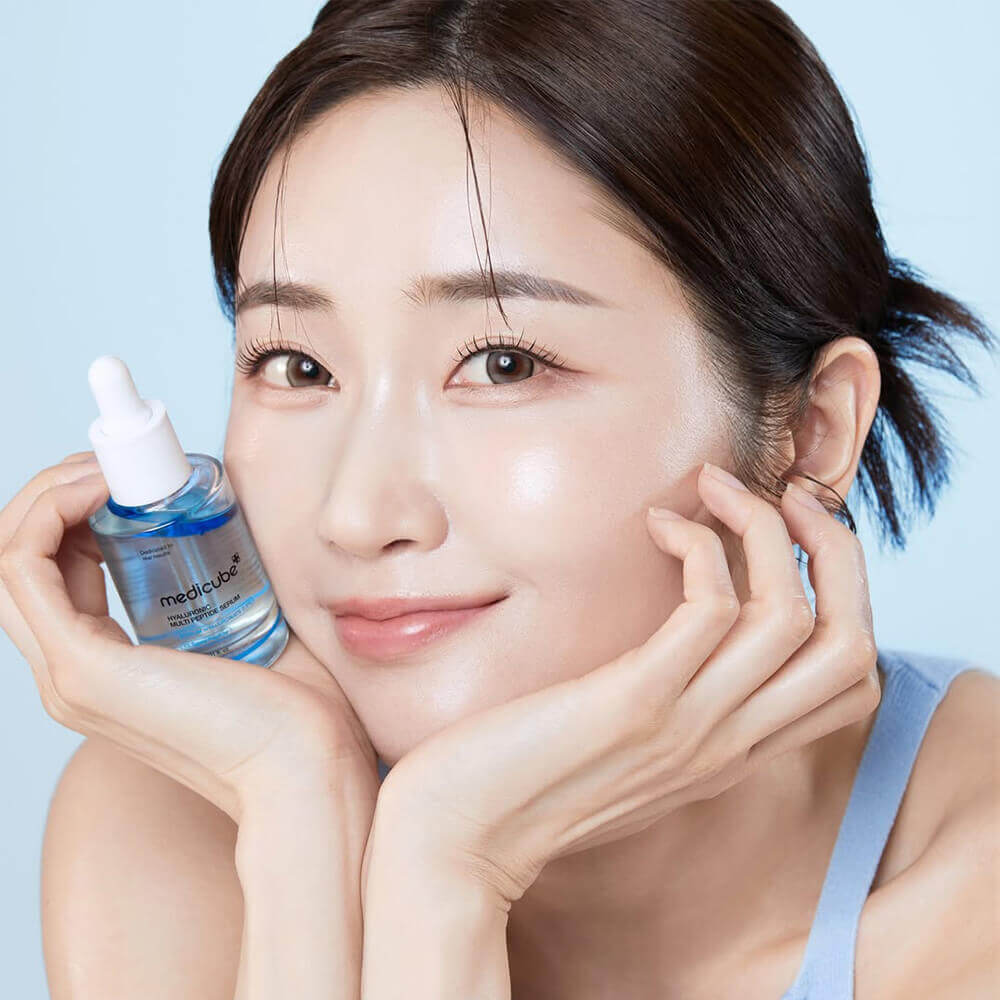 Двухфазная сыворотка с пептидами и ПДРН medicube Hyaluronic Multi Peptide Serum