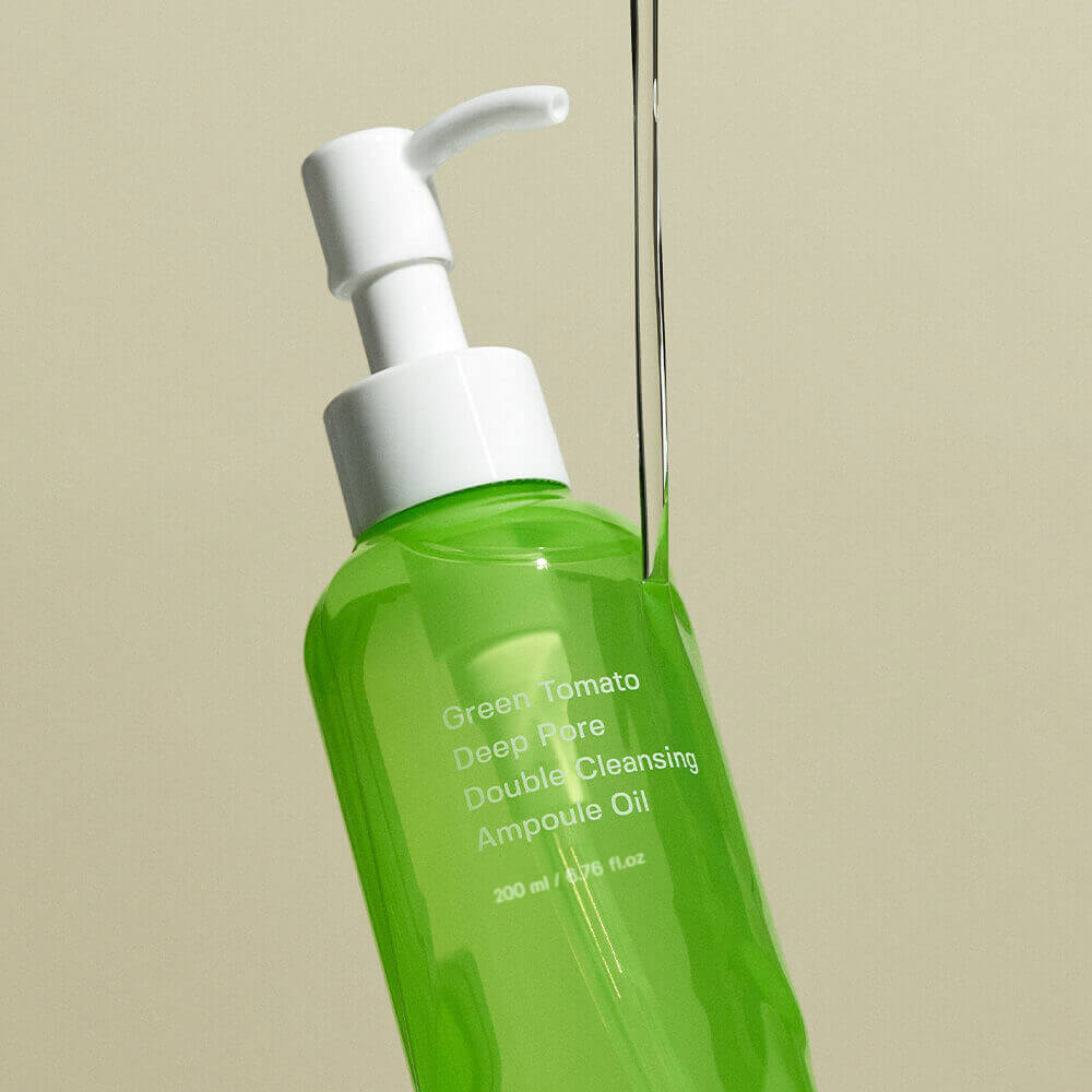 Гидрофильное масло Sungboon Editor Green Tomato Deep Pore Double Cleansing Ampoule Oil