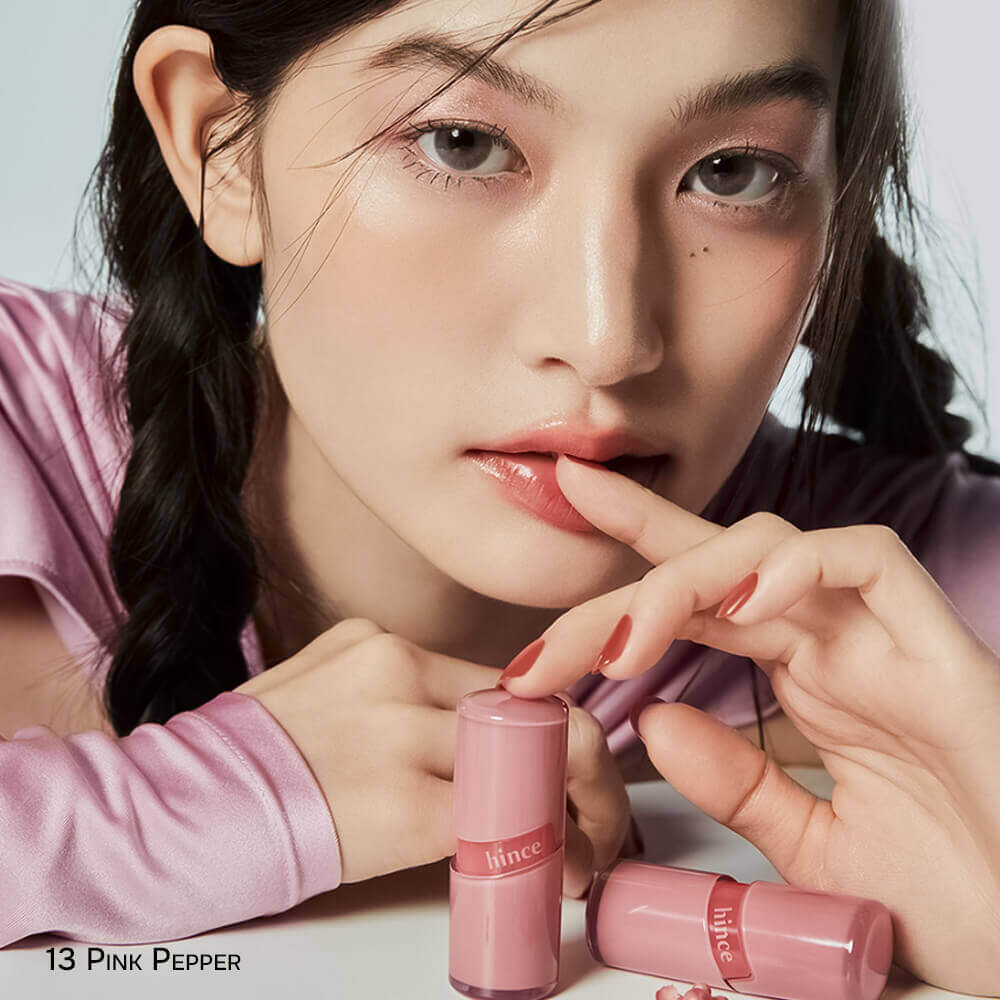 Гелевый тинт для губ с глянцевым финишем hince Raw Glow Gel Tint
