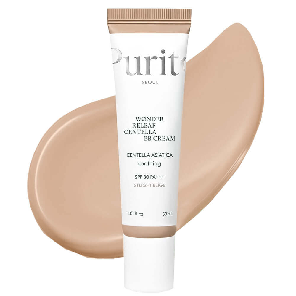 BB-крем с экстрактом центеллы Purito Wonder Relief Centella BB Cream SPF30 PA+++ 21 Light Beige