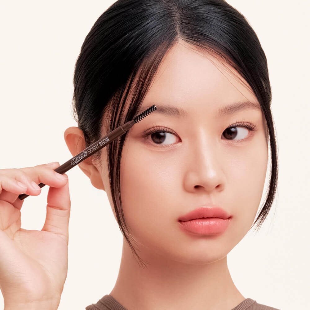 Тонкий карандаш для бровей Peripera Speedy Skinny Brow