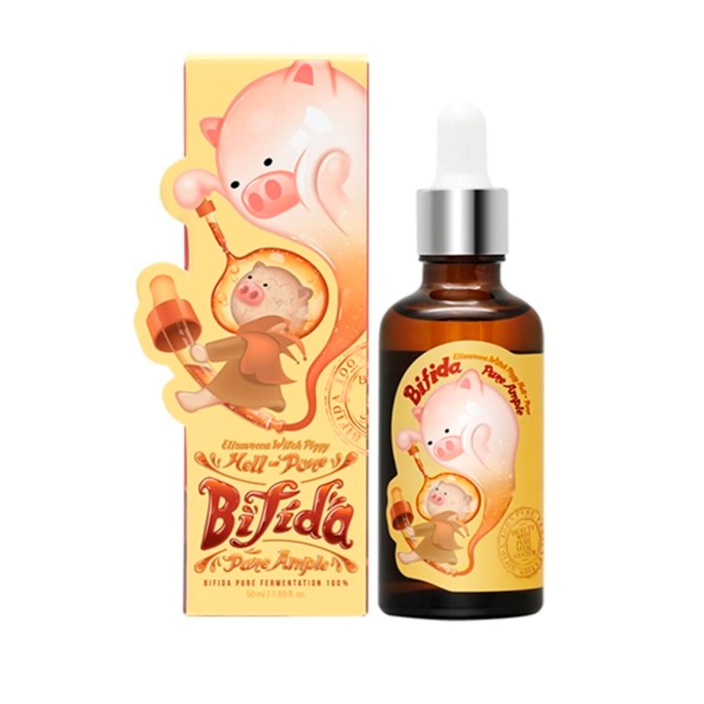 

Антивозрастная сыворотка со 100% экстрактом лизата бифидобактерий Elizavecca Milky Piggy Bifida 100%