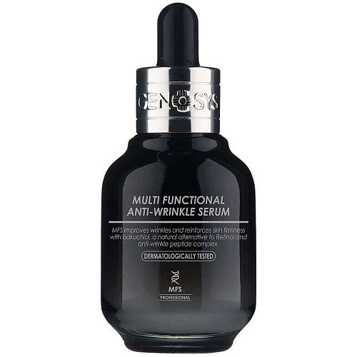 Пептидная сыворотка от морщин с бакучиолом и коллагеном Genosys Multi Functional Anti-Wrinkle Serum