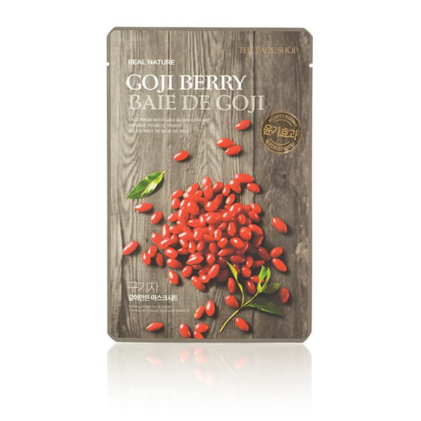 Тканевые маски для лица The Face Shop Real Nature Face Mask - Годжи (Goji)