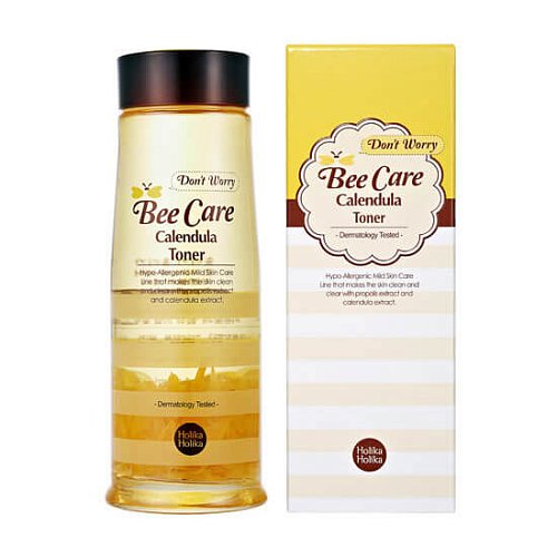 Тонер для проблемной кожи Holika Holika Don't Worry Bee Care Calendula Toner