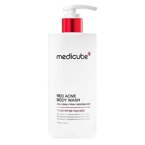Противовоспалительный гель для душа medicube Red Acne Body Wash 2.0