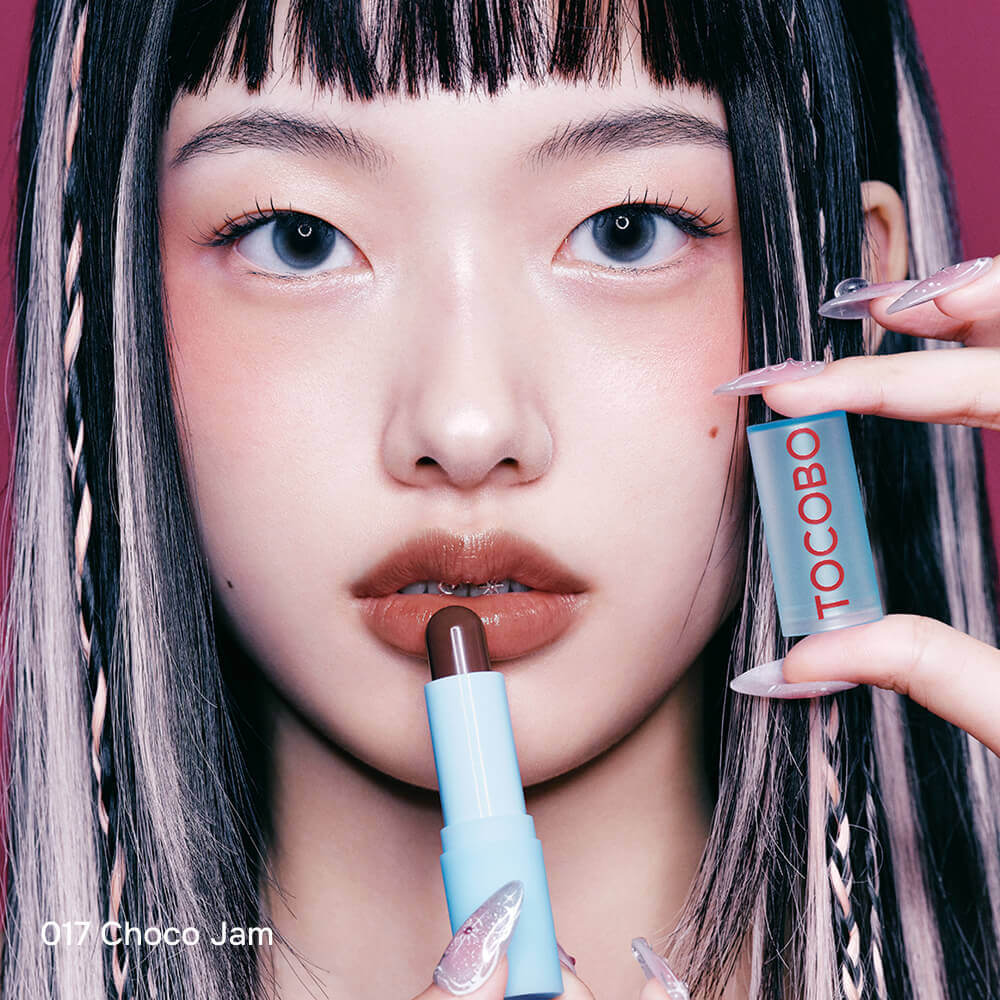 Глянцевый оттеночный бальзам для губ Tocobo Glow&Glass Tinted Lip Balm