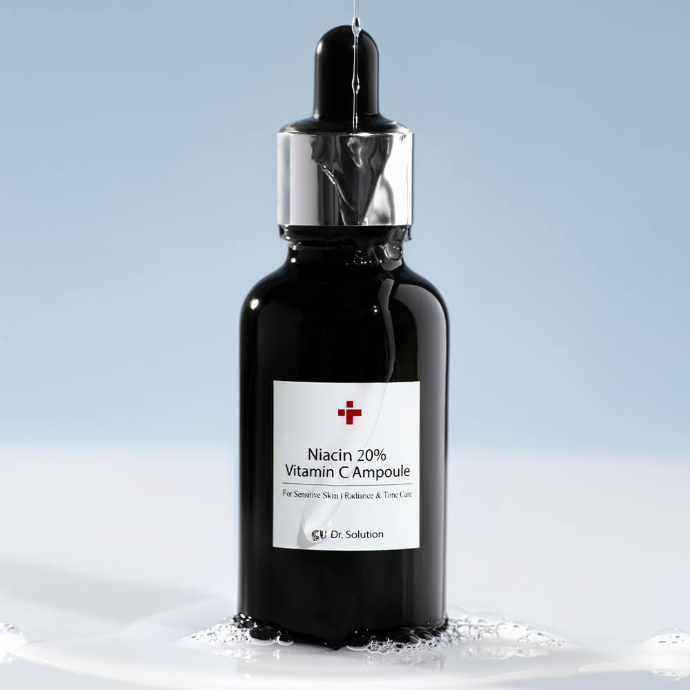 Антивозрастная ампула для ровного тона с ниацинамидом CUSKIN Dr.Solution Niacin 20% Vitamin C Ampoule