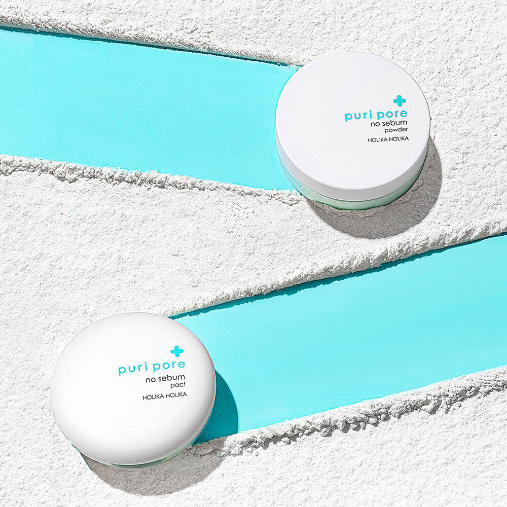 Рассыпчатая матирующая пудра Holika Holika Puri Pore No Sebum Powder